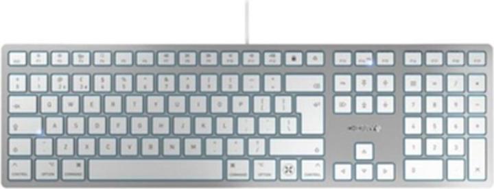 Produktbild CHERRY TAS KC 6000 C FOR MAC Corded US-Layout silver/white (US, Kabelgebunden)