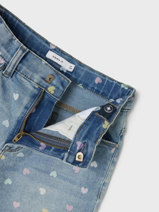 Immagine prodotto Name it Pantaloncini in denim con vestibilità mamma (116)