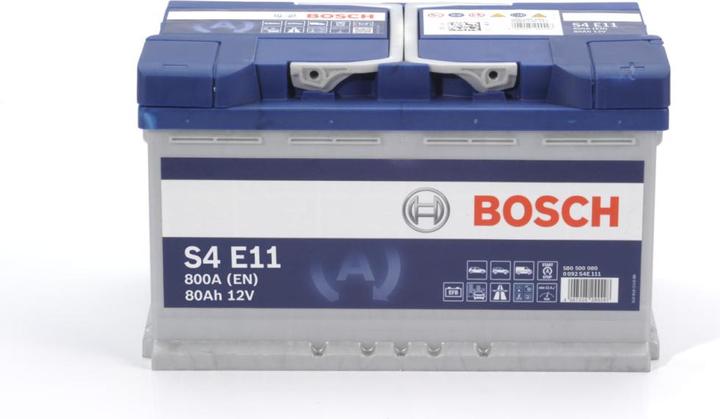 Immagine prodotto Bosch Automotive Batteria di avviamento S4E EFB 12V 80Ah 800A 0092S4E111 (12 V, 80 Ah, 800 A)