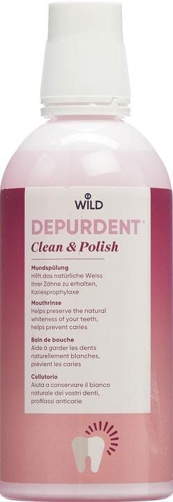 Immagine prodotto Wild Pharma Depurdent Clean & Polish Colluttorio Fl 500 ml (500 ml, Collutorio)