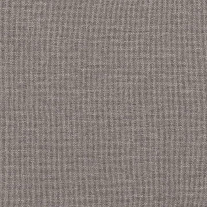 Image du produit VidaXL Lit Boxspring avec matelas Lit double Lit rembourré Taupe 140x200cm (140 x 200, 140 x 200)