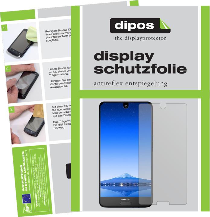 Image du produit Dipos Film de Protection d’écran Anti-reflet (2 pièce(s), Sharp Aquos S2)