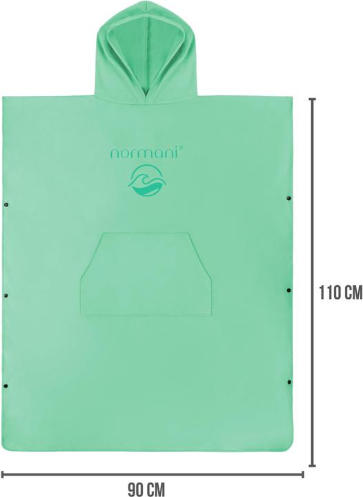 Image du produit Normani Weicher Mikrofaser Badeponcho Nosara (90 x 220 cm)