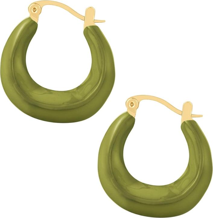 Produktbild Yokoamii Damen Creolen - 35992 (Messing)