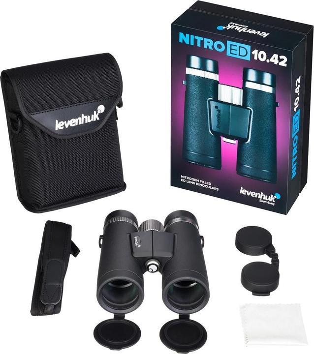 Produktbild Levenhuk Nitro ED 10x42 Fernglas (10 x, 42 mm)
