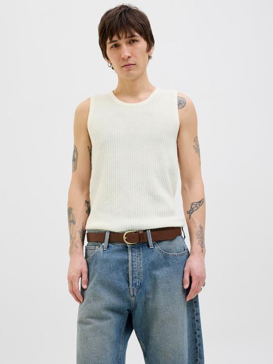 Produktbild Jack & Jones Einfarbig Gestricktes T-Shirt Gestricktes T-Shirt (M)
