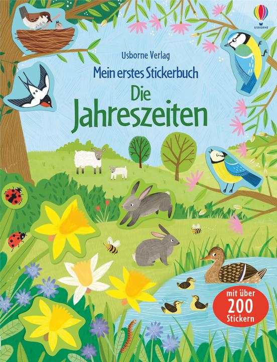 My first sticker book: The seasons