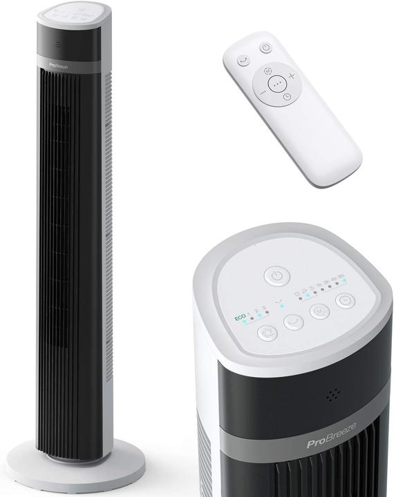 Actual product image Breeze Oscillating tower fan (48 dB)