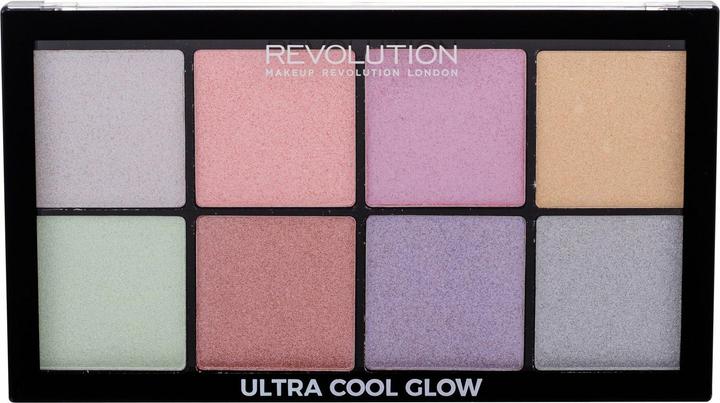 Makeup Revolution Bagliore ultra freddo (Multicolore, Highlighter, 20 g)