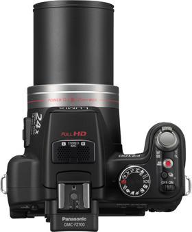 Actual product image Panasonic Lumix FZ100, 14MP, 24xZoom, FullHD Movies, Black (1/2,3'')