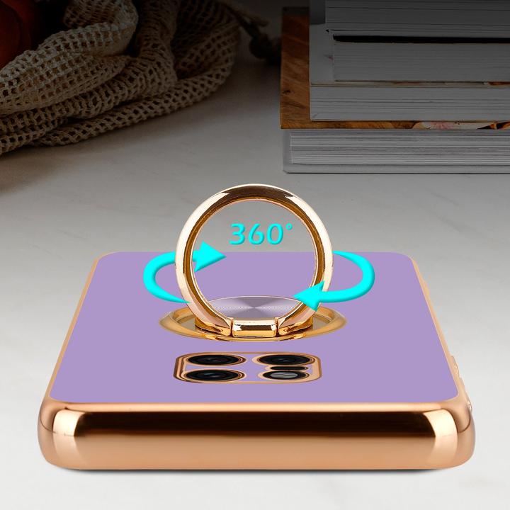 Image du produit Cadorabo Housse pour Huawei MATE 20 PRO en TPU avec protection pour appareil photo et anneau LM089 Style (Mate 20 Pro)