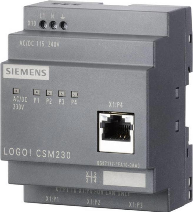 Immagine prodotto Siemens Modulo interruttore compatto LOGO! CSM12/24 (4 Porti)
