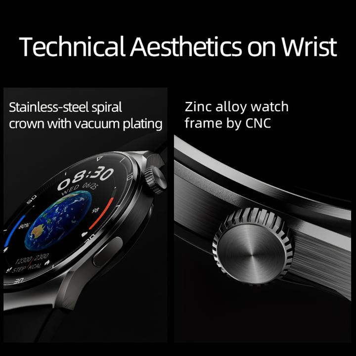 Actual product image QCY Smartwatch S3 (czarny)