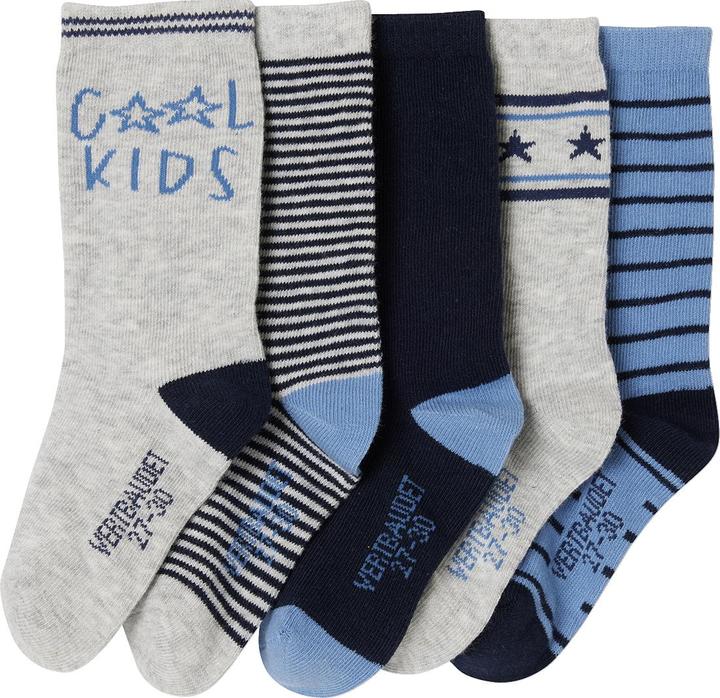 Actual product image Vertbaudet 5er-Pack Jungen Socken COOL KIDS (5-pack, 31, 34)