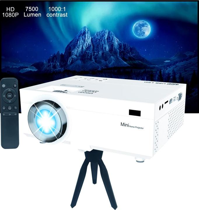 Image du produit Ysametp Mini vidéoprojecteur (Full HD, 7500 lm)