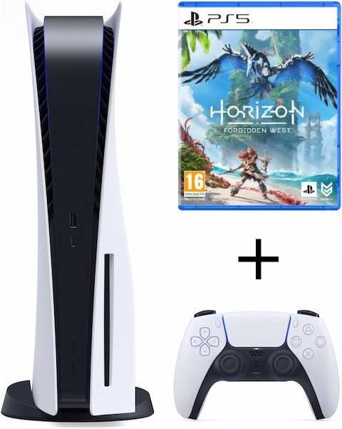 Immagine prodotto Sony Bundle Playstation 5 + Horizon Forbidden West