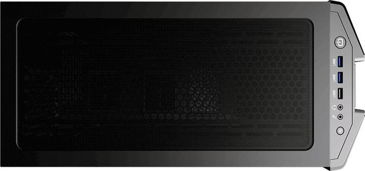 Actual product image Cougar Gemini S Iron-Gray RGB Mid Case (Mini-ITX, ATX, mATX, SSI CEB)