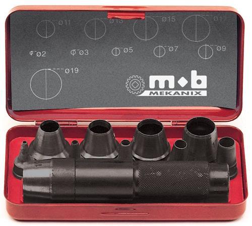 Actual product image Peddinghaus Punch set 'Mekanix' 11-piece