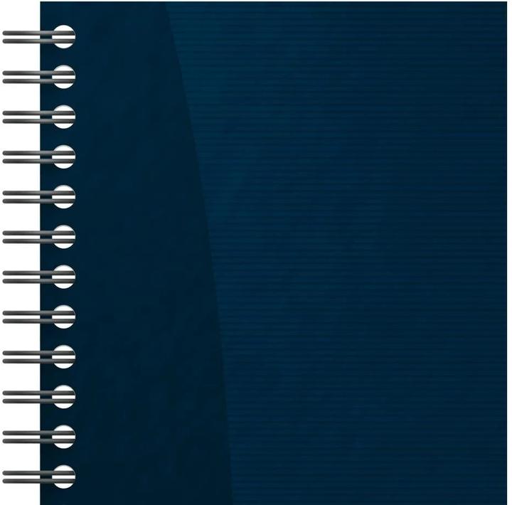 Actual product image Oxford Essentials A4 Soft Card Twin-wire Notebook 5mm Squares 180 Pages Black SCRIBZEE® Compatible (A4, Checked)