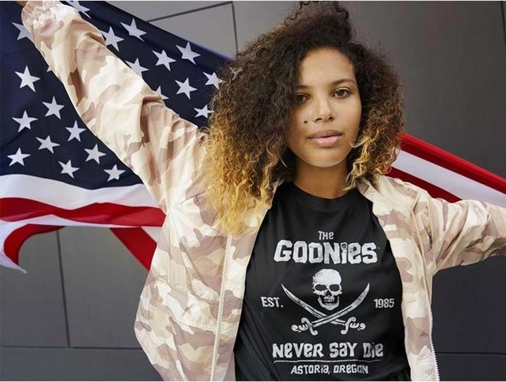 Actual product image The Goonies Never Say Die TShirt (M)