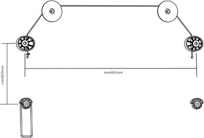 Immagine prodotto Xantron Supporto a parete per TV ultra sottile in stile picture (Muro, 70", 50 kg)