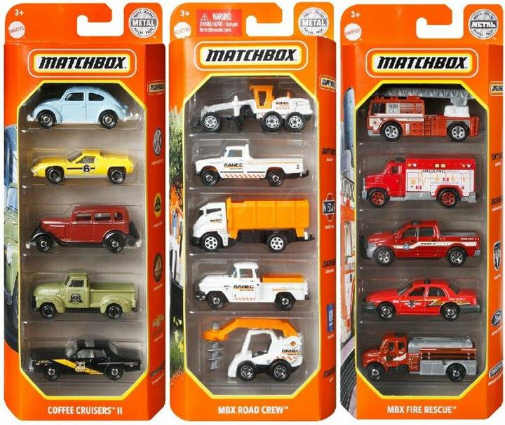 Produktbild Matchbox 5er-Geschenkset Sortiment