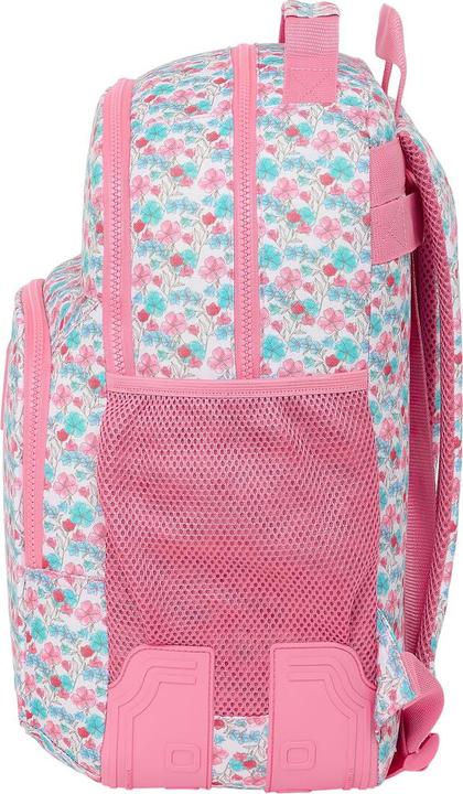 Actual product image Moose School backpack Moss Flores Colourful 32 x 42 x 15 cm