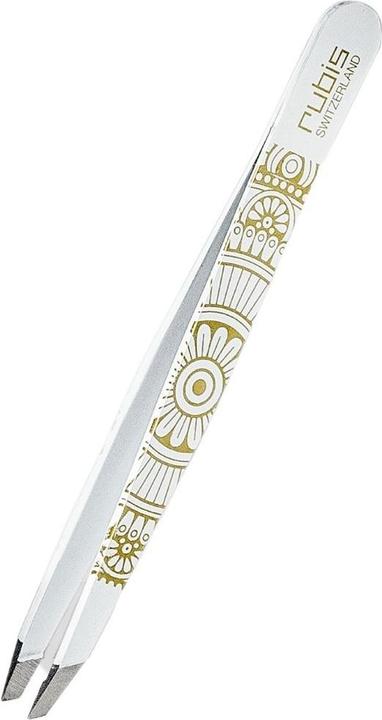 Immagine prodotto Rubis Pinzette inclinate, Mandala Sun oro
