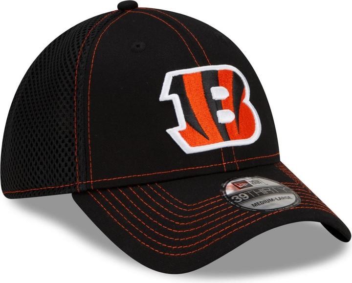 Actual product image New Era 39Thirty Stretch Mesh Cap - Cincinnati Bengals (XL)