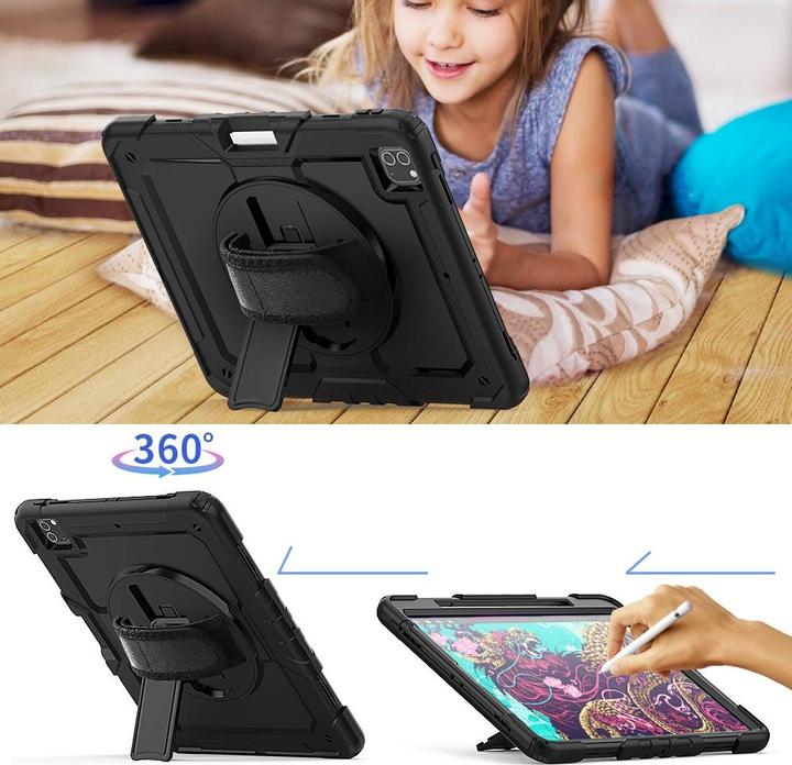 Immagine prodotto Ueli Express Copertura protettiva Outdoor Extreme (iPad Pro 12,9 2022 (6a generazione), iPad Pro 12.9 2018 (3. Gen), iPad Pro 12.9 2020 (4. Gen), iPad Pro 12.9 2021 (5a generazione))