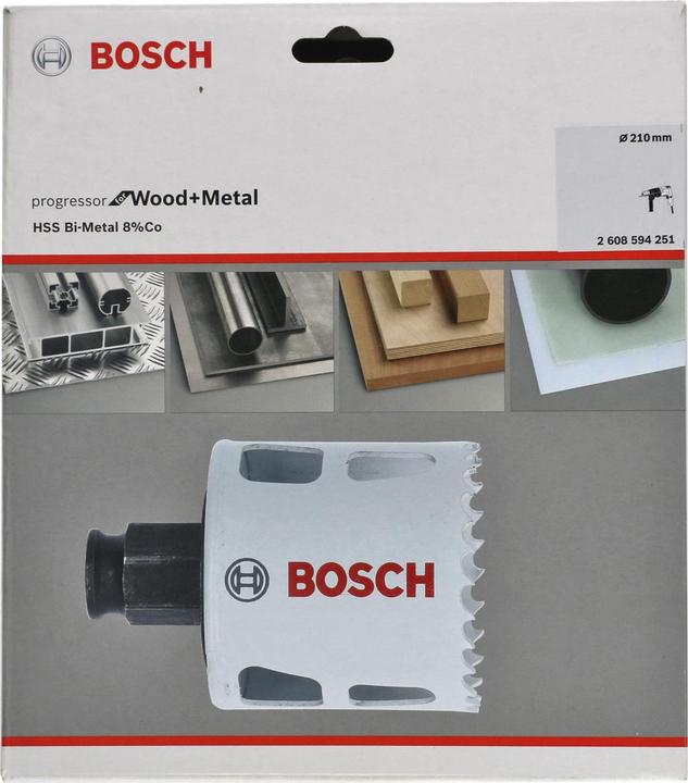 Actual product image Bosch Professional Zubehör Progressor for Wood and Metal (210 millimetres)