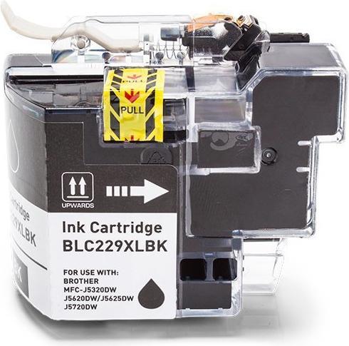 Actual product image Hermex Alternative ink cartridge to Brother LC-229BK, LC-225 CMY XXL (M, FC, Y, C)