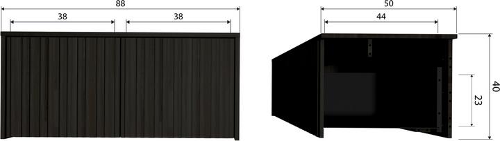 Actual product image Woood Gravure (88 cm)