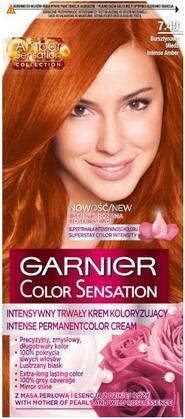 Actual product image Garnier Color Sensation farba do włosów 7.40 Bursztynowa Miedź 110ml (7.40 Amber Copper)