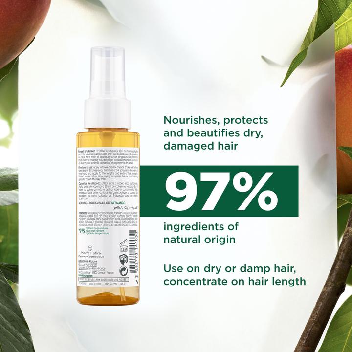 Actual product image Klorane Mango oil (100 ml)