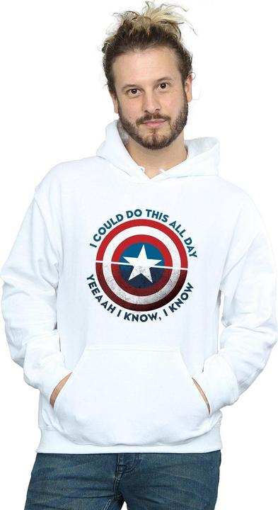 Actual product image Mens Avengers Endgame Do This All Day Hoodie (XXL)