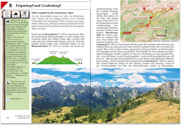 Actual product image Schwabe:Lieblings-Wanderungen Ostallgäu (German, Gerald Swabian, 2025)