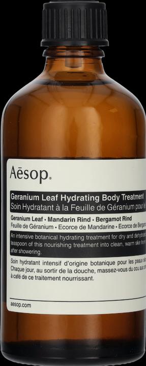 Actual product image Aesop Body Geranium Leaf (Body oil, 100 ml)