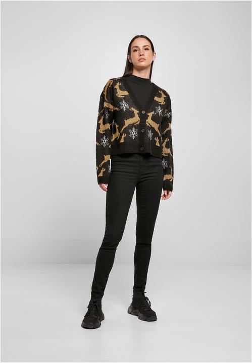 Immagine prodotto Urban Classics Cardigan corto natalizio oversize da donna (XS)