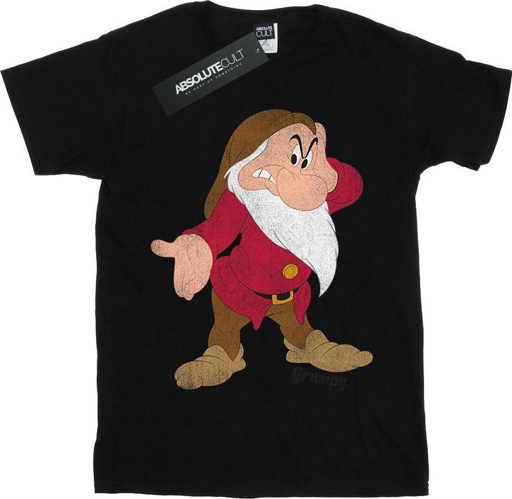 Immagine prodotto Disney Snow White And The Seven Dwarves Classic Grumpy Maglietta Ragazze (116)