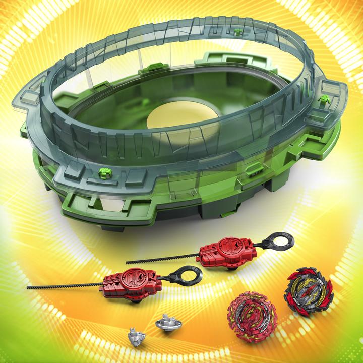 Actual product image Hasbro Beyblade Burst QuadDrive Interstellar Drop Battle Set (Multilingual)