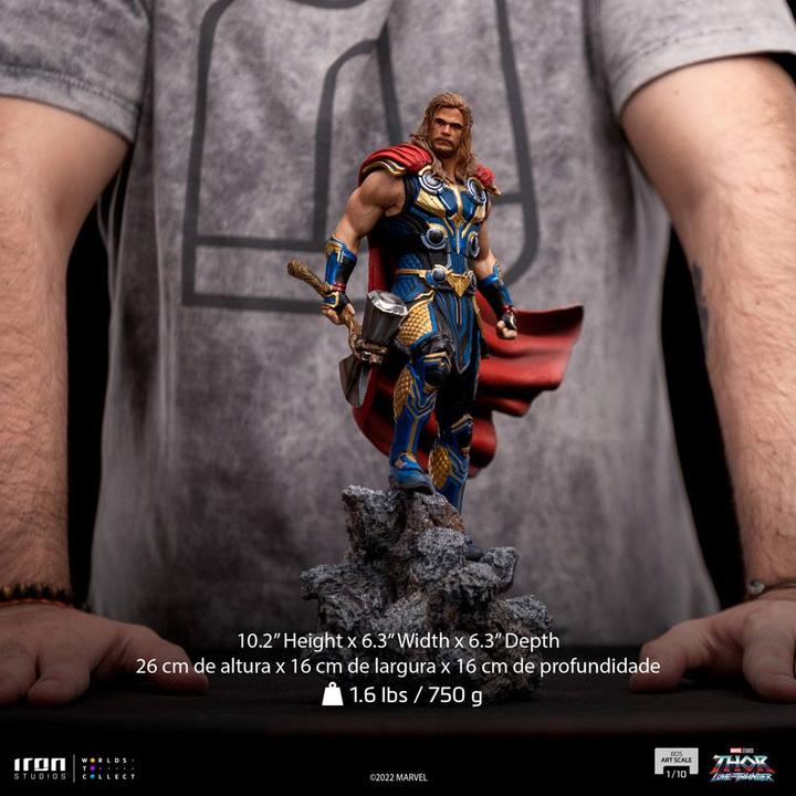 Actual product image Iron Studios Marvel: Thor Love and Thunder - Thor 1:10 Scale Statue