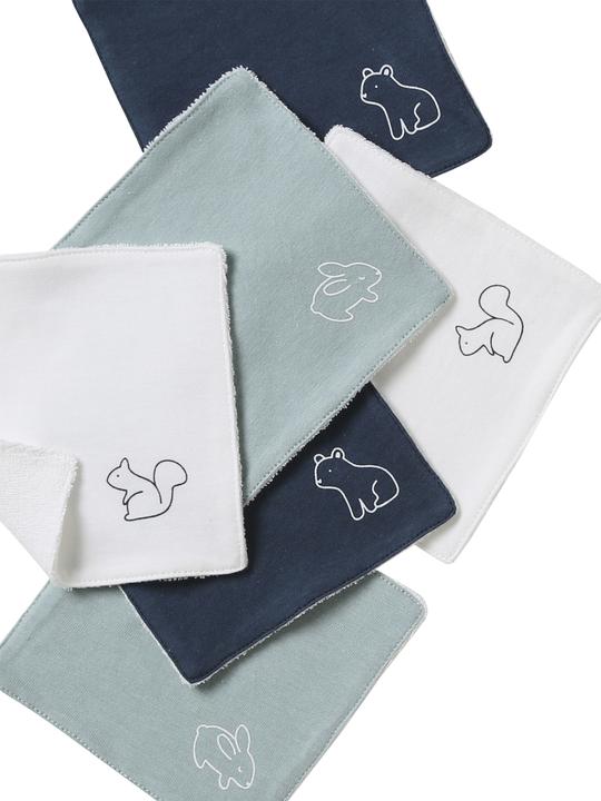 Vertbaudet 6er-Pack Baby Waschlappen (12 cm, 12 cm)