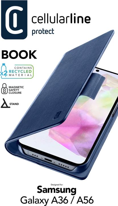 Actual product image Cellularline Book Case (Samsung Galaxy A36, Oppo A56)