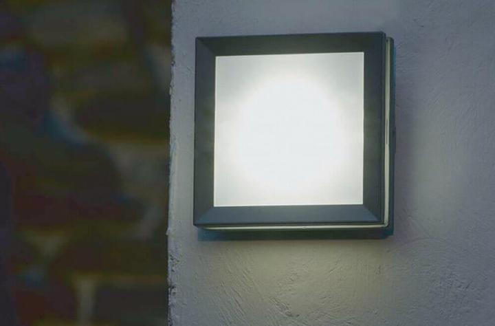 Actual product image Elstead Lighting Egil LED outdoor wall light GX53 angular graphite IP54 (720 lm, GX53)