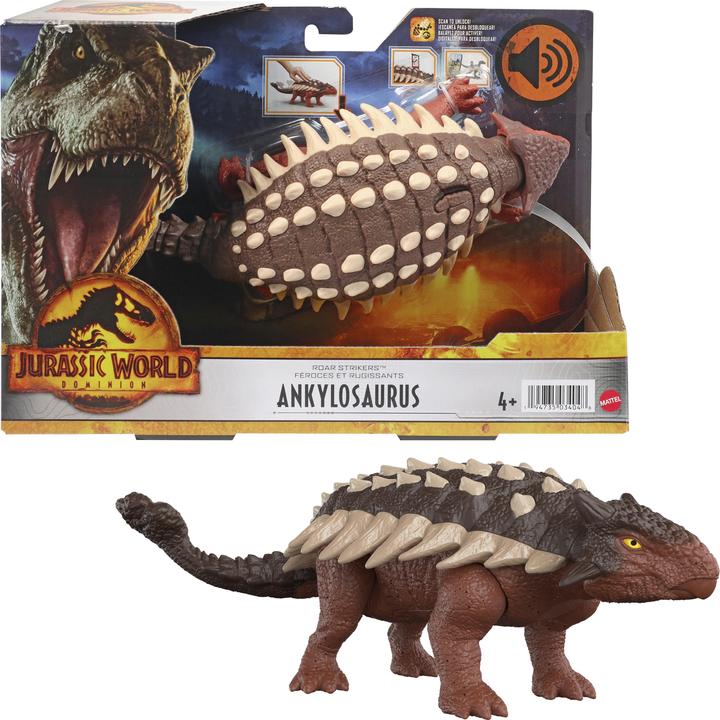 Actual product image Mattel GmbH JURASSIC WORLD figure Roar Roar Strikers assorted