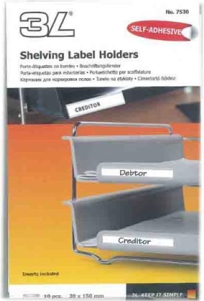 Produktbild PUT-INDEX - Beschriftungs-Schilder (30 x 150 mm)