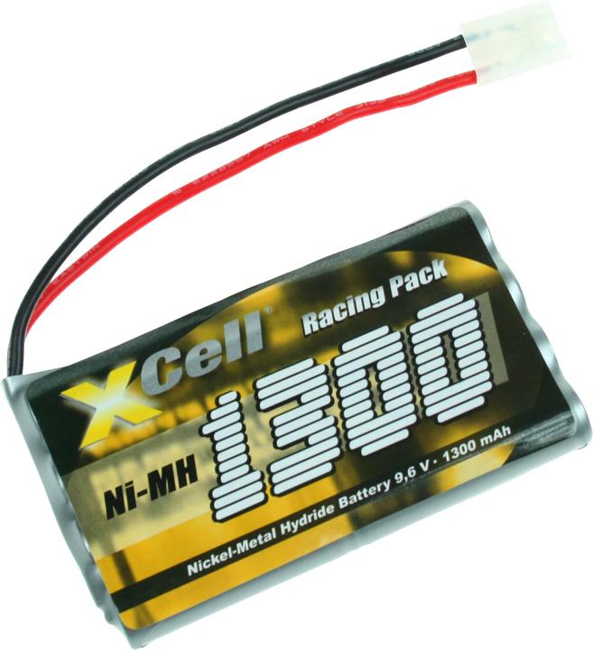 Actual product image Tamiya Akku Racing-Pack ca. 10,2x58x15mm (9.60 V, 1300 mAh)