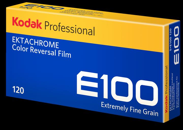 Actual product image Kodak E100G 120 Colour film