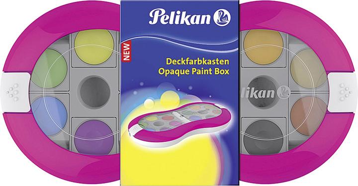 Actual product image Pelikan Cover paint box Space (Rose, Multicoloured)